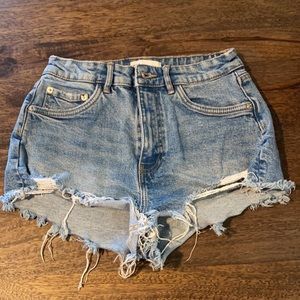 Zara denim shorts